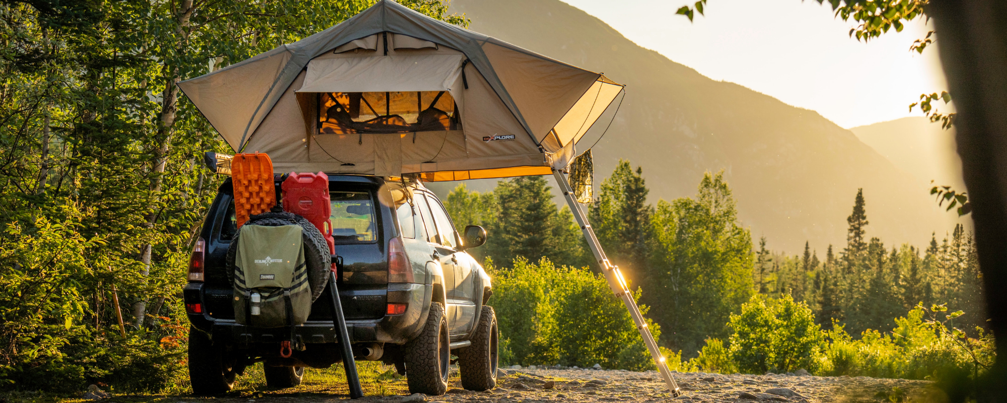 Car roof top camping tent