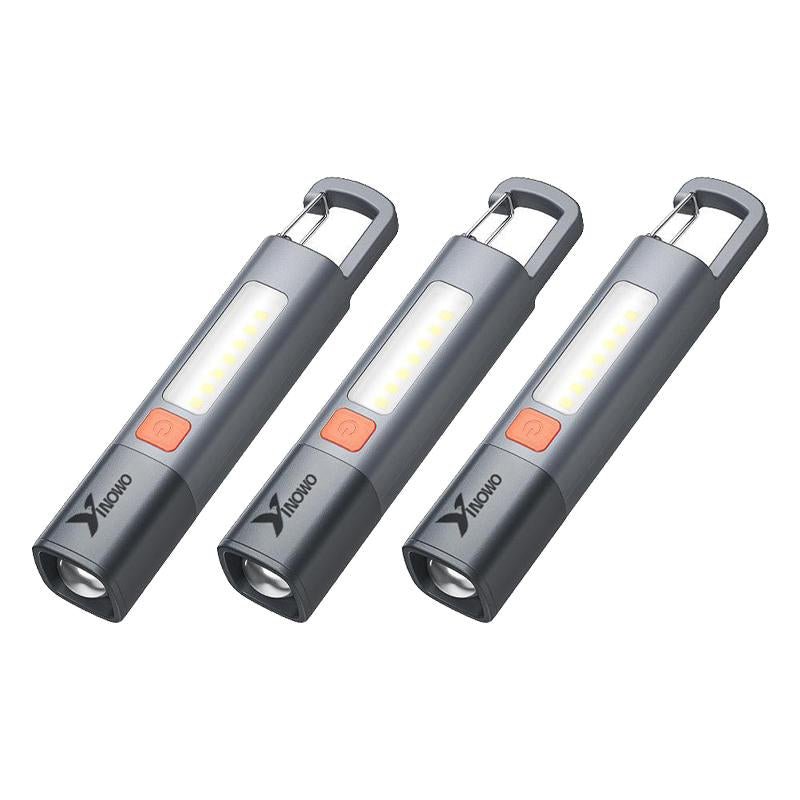 Yinowo 2024 Strong Light Portable Flashlight with COB Side Light - Tatooine Nomad