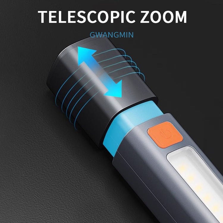 Multifunctional Camping Lantern Rechargeable Portable Hook Flashlight 0 - Tatooine Nomad
