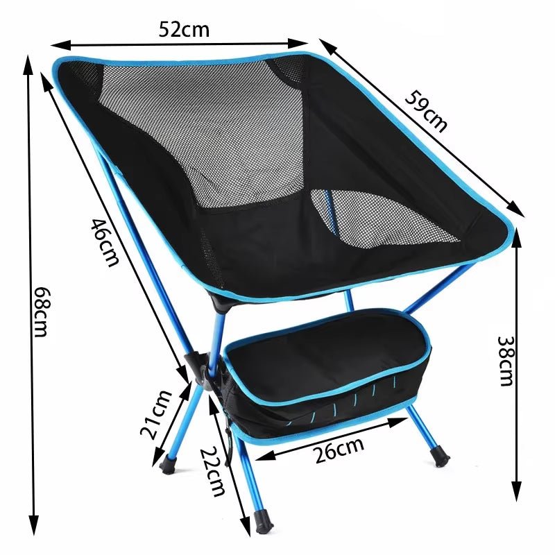 ultralight portable camping chair for beach and hiking - Tatooine Nomad