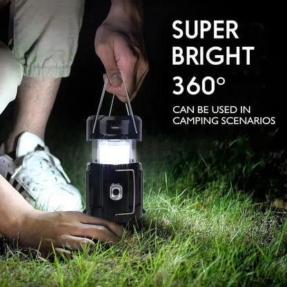 solar rechargeable camping lantern with fan and USB charger - Tatooine Nomad