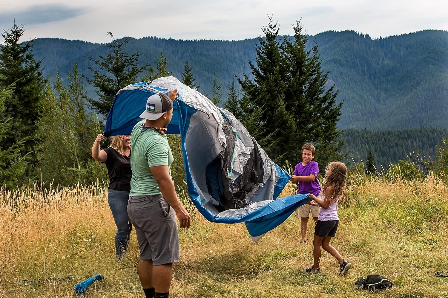 Tetragon NX 3 - Season Family and Car Camping Tent - Tatooine Nomad