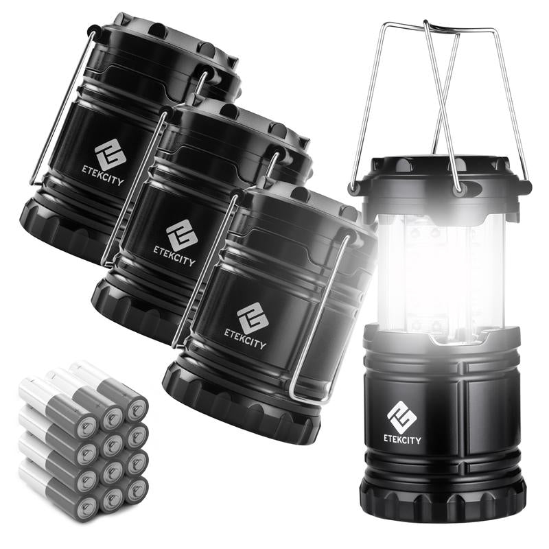 Etekcity 4 - Pack LED Camping Lanterns - Battery Powered Lights - Tatooine Nomad