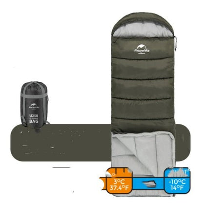 Naturehike U - Series Envelope Sleeping Bag With Hood 0 - Tatooine Nomad