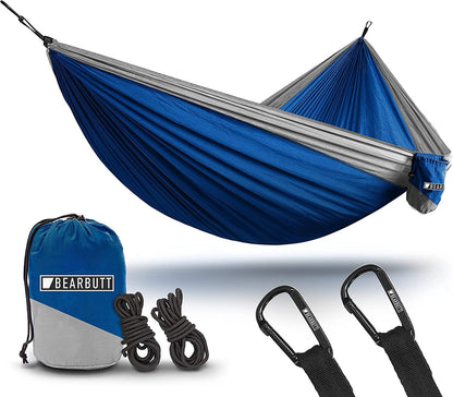 Camping Hammock - Hammock - Camping Gear - 2 Person Hammock - Backpacking Tree Hammock - Double Hammock Camping - Hiking Gear - Portable Hammock for Camping - Travel Hammock - Outdoor - Tatooine Nomad