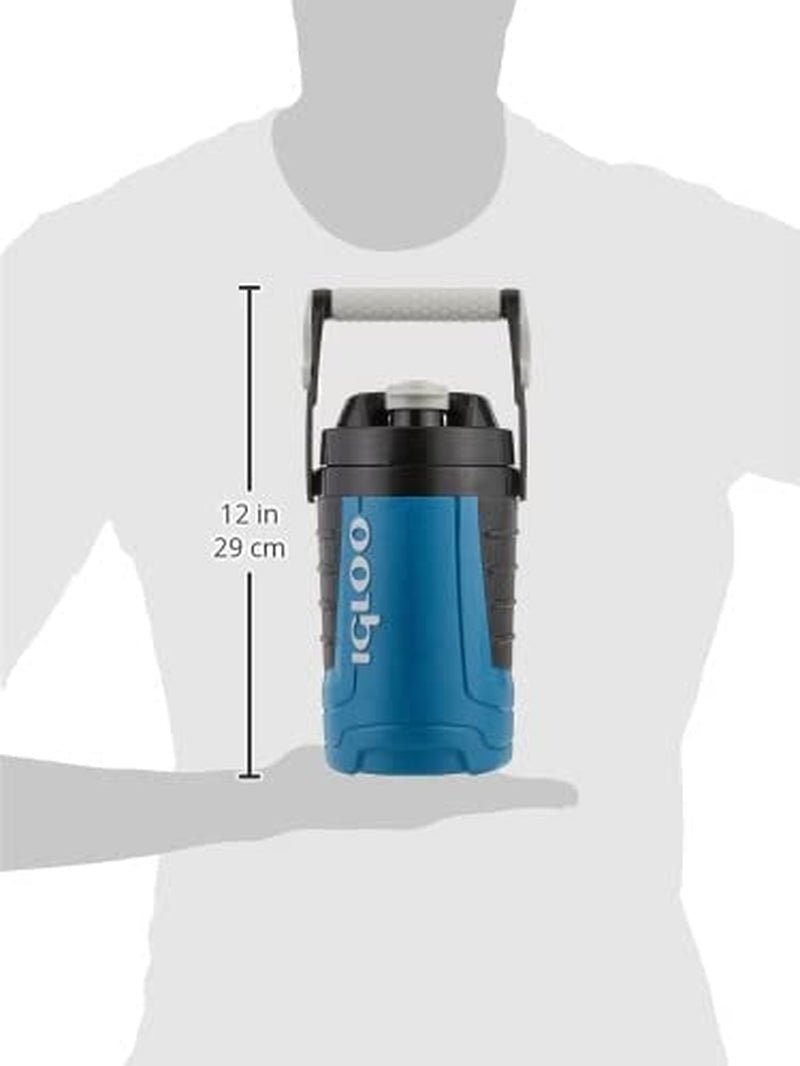 igloo proformance insulated 1 quart water jug - black/white/blue - Tatooine Nomad