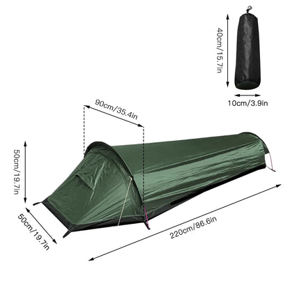 Lightweight Single Person Camping Tent for Backpacking - Tatooine Nomad