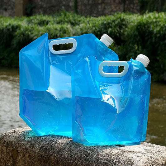 PVC Outdoor Camping Hiking Foldable Portable Water Bags Container 0 - Tatooine Nomad