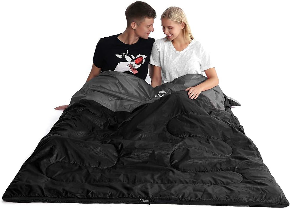 queen size double sleeping bag with pillows - waterproof - Tatooine Nomad