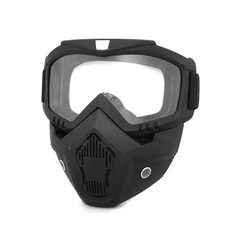 Full Face Bicycle & Paintball Safety Mask with Anti - Fog Lens - Tatooine Nomad