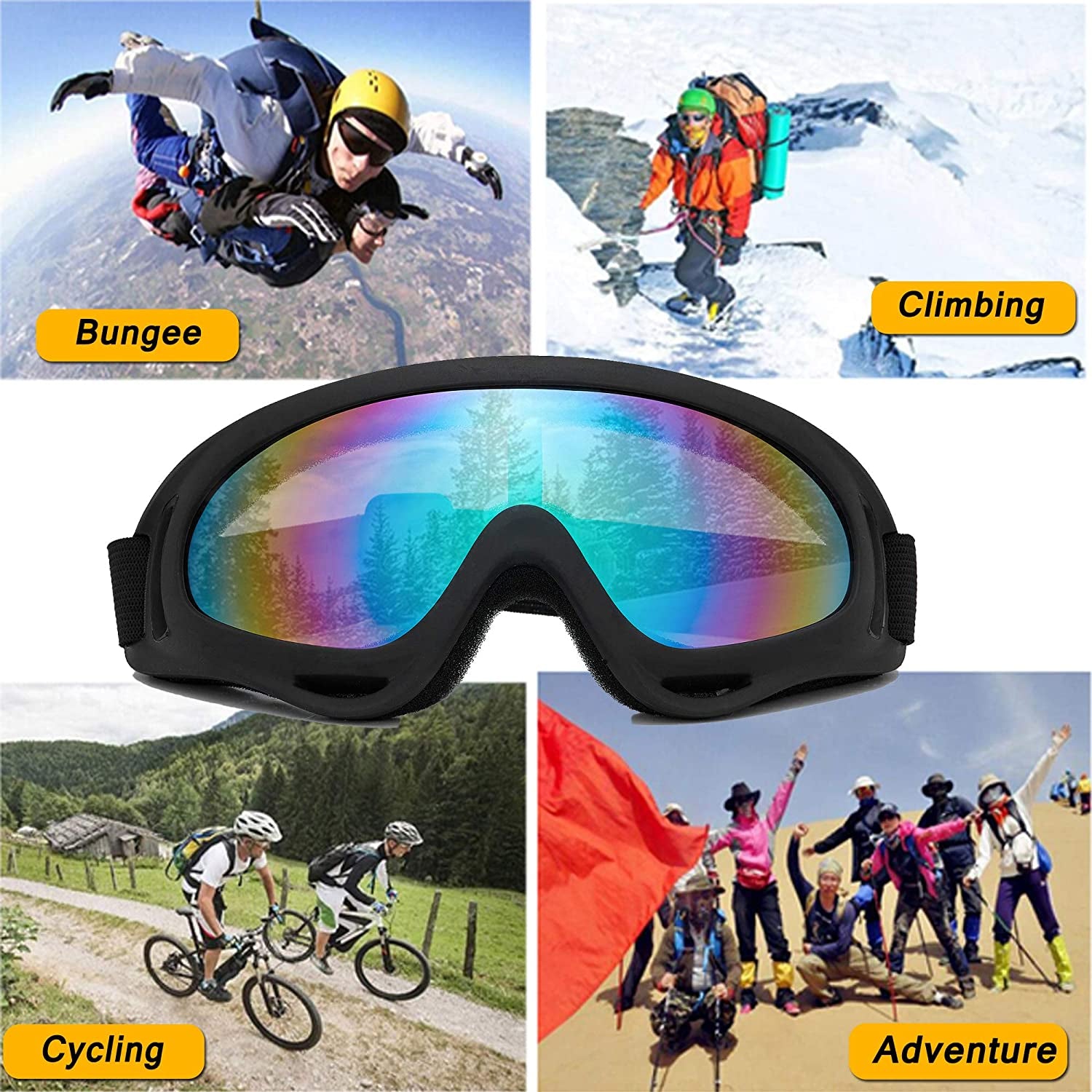 versatile ski and snowboard goggles for men, women, and youth - Tatooine Nomad