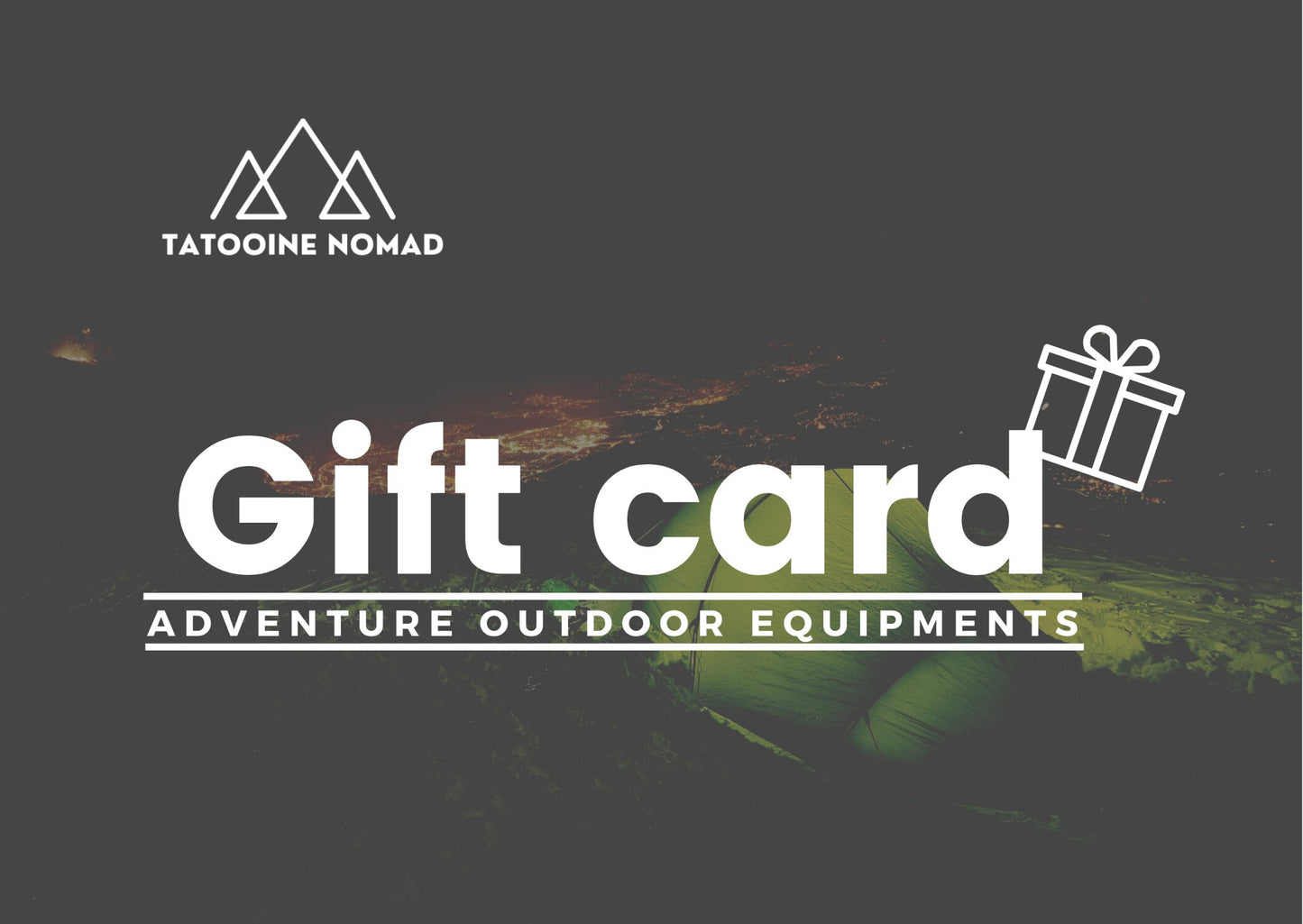 Tatooine Nomad Gift Card: The Perfect Gift for Adventure Seekers! - Tatooine Nomad