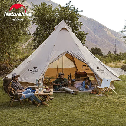 Naturehike Brighten 20 Cotton Pyramid Tent for 3 - 4 Persons - Tatooine Nomad