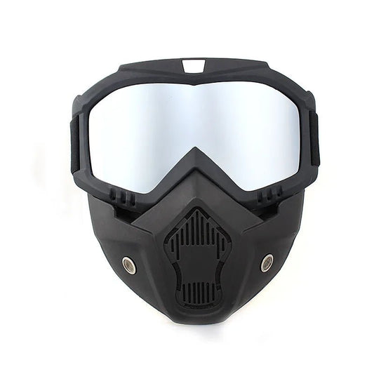 Full Face Bicycle & Paintball Safety Mask with Anti - Fog Lens - Tatooine Nomad