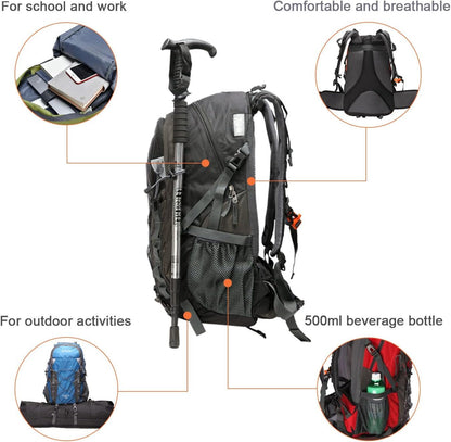 lightweight waterproof hiking backpack for travel and camping - Tatooine Nomad