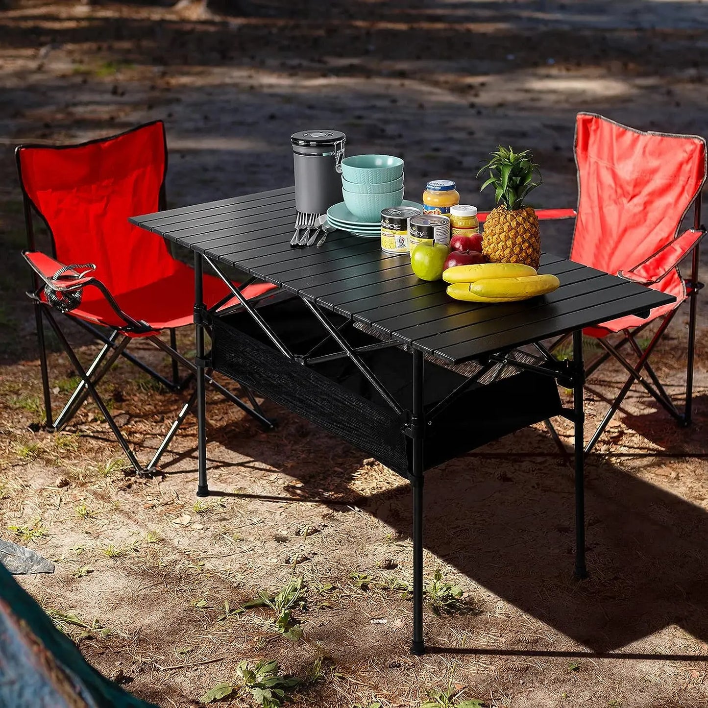 portable aluminum camping picnic table - waterproof & rust resistant - Tatooine Nomad