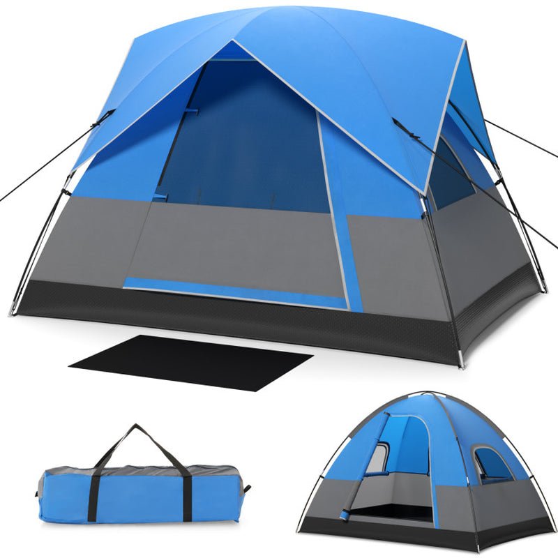 3 Person Outdoor Camping Tent with Removable Floor Mat for Camping Hiking Traveling - Tatooine Nomad