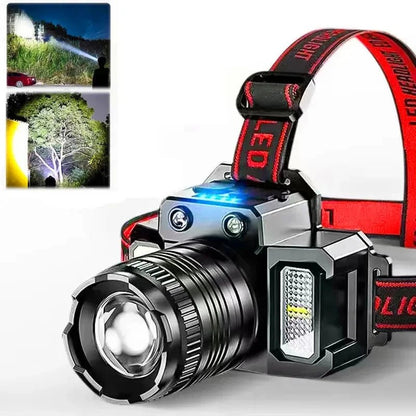 T51 LED Sensor Headlamp with Intelligent Induction & USB Recharge - Tatooine Nomad