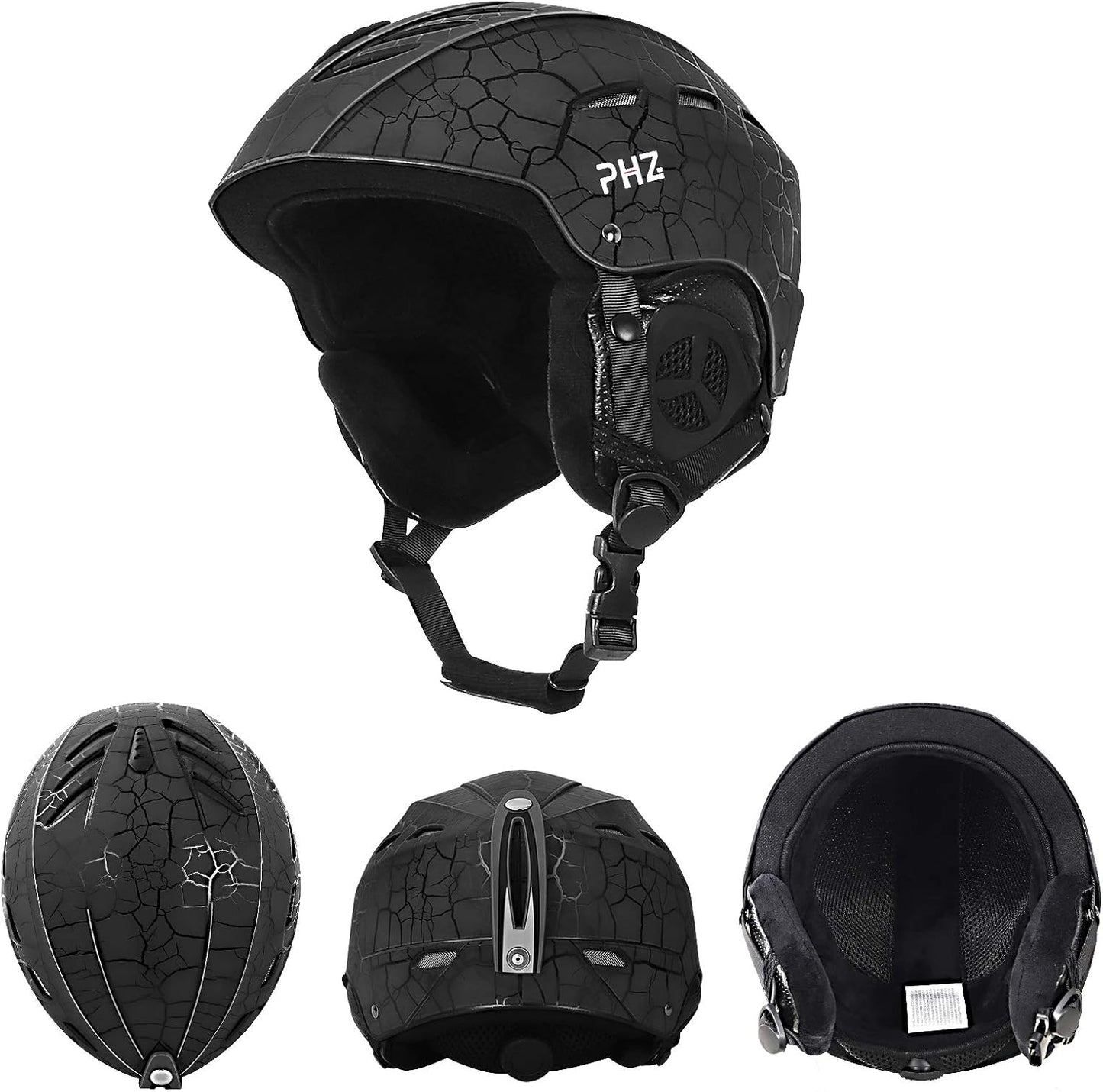 PHZ. All - Season Ski and Snowboard Helmet for Men, Women, Youth - Tatooine Nomad