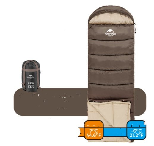 Naturehike U - Series Envelope Sleeping Bag With Hood 0 - Tatooine Nomad