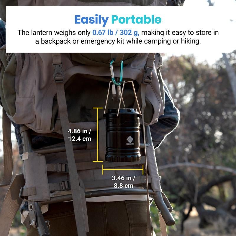 Etekcity 4 - Pack LED Camping Lanterns - Battery Powered Lights - Tatooine Nomad