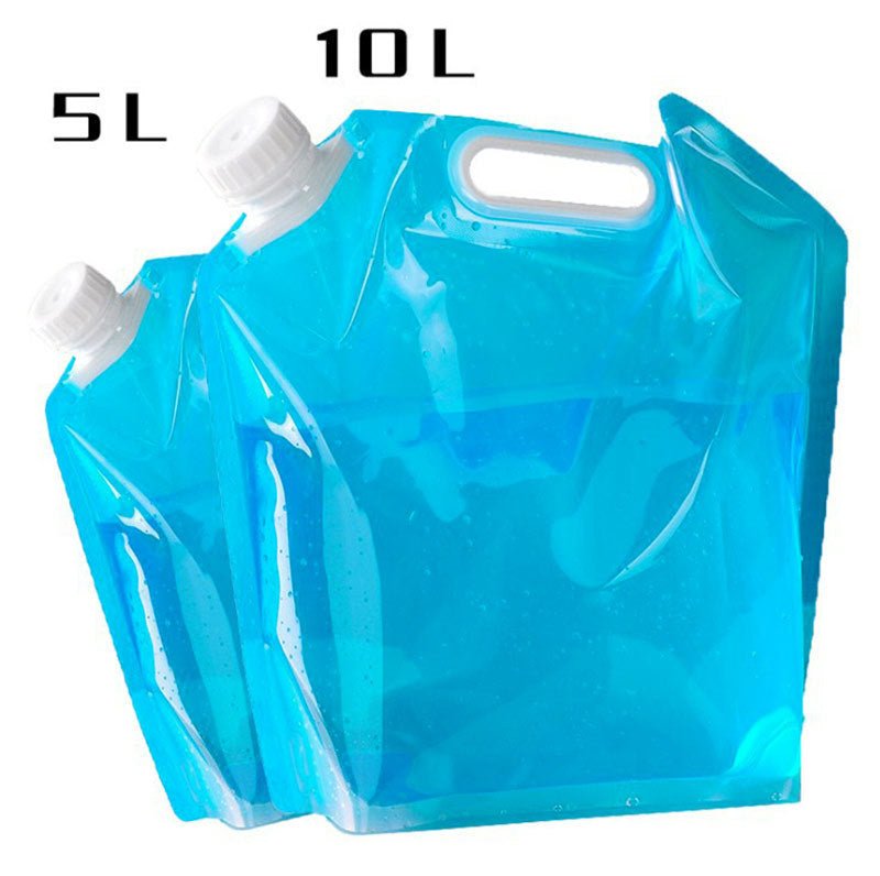 PVC Outdoor Camping Hiking Foldable Portable Water Bags Container 0 - Tatooine Nomad