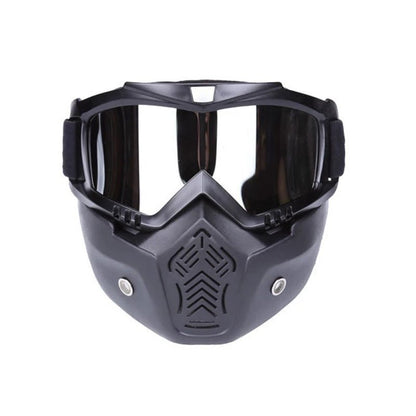 Full Face Bicycle & Paintball Safety Mask with Anti - Fog Lens - Tatooine Nomad