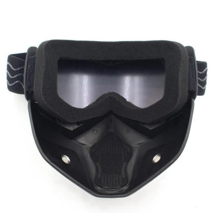 Full Face Bicycle & Paintball Safety Mask with Anti - Fog Lens - Tatooine Nomad