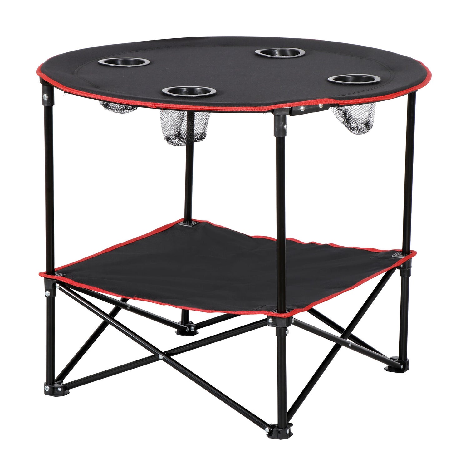 portable folding picnic table with cup holders and carry bag - Tatooine Nomad