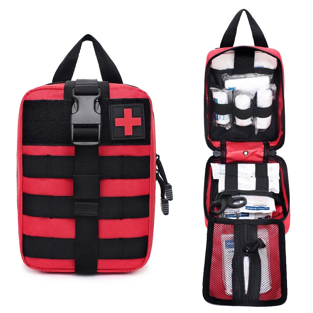 Tactical medical rescue kit outdoor first aid kit emergency survival kit lifesaving sports field waterproof tool bag - Tatooine Nomad