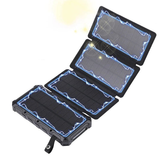 High Efficiency Waterproof Foldable Solar Powered Portable Solar Panel Charger Power Bank for Cell Phone Mobile Phones - Tatooine Nomad