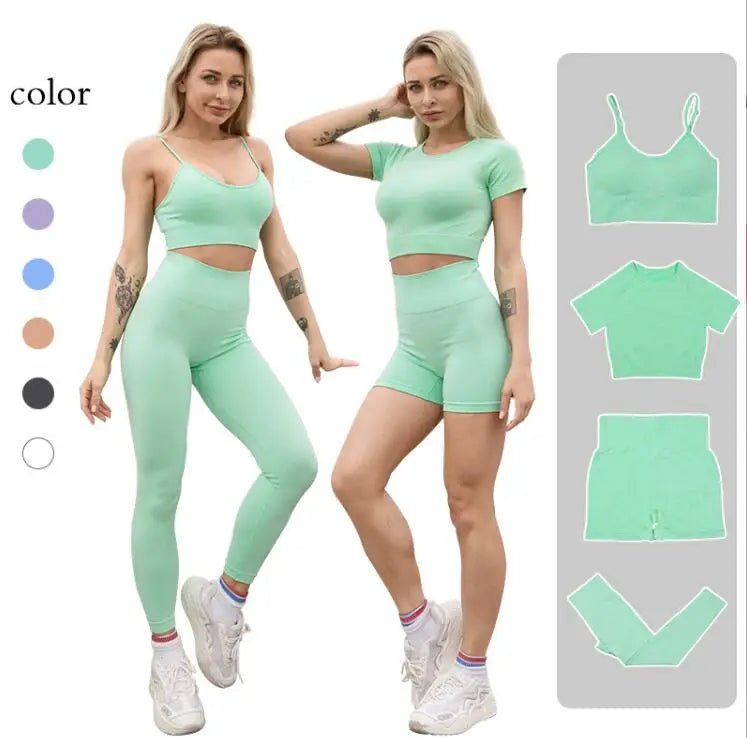 Sexy Slim And Elastic Flexible Fitness Suit Trend Yoga Clothing Breathable Flexible Fitness Suit - Tatooine Nomad
