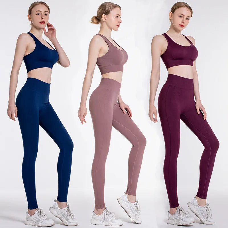 Yoga Workout Clothing For Women Ropa Deportiva Seamless Fitness & Yoga Wear Leggings Sportswear Girls' Clothing Set - Tatooine Nomad
