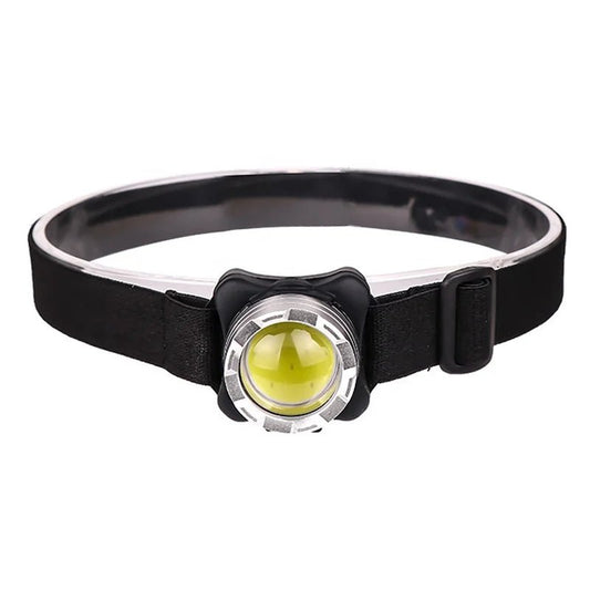mini COB headlamp built-in battery white red color head lamp usb rechargeable outdoor night running light headlamp - Tatooine Nomad