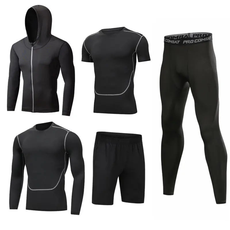 Ropa De Gimnasia Custom Men Running Clothing Gym Sports Quick Dry Fitness Yoga Wear Sportswear Tracksuit - Tatooine Nomad