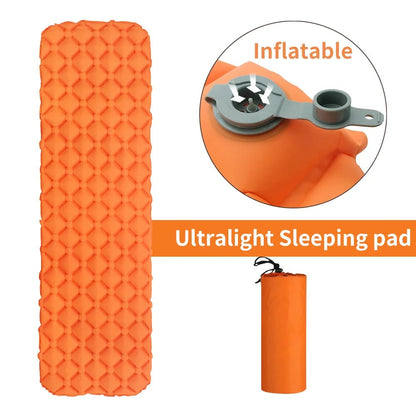 Durable Ultralight Air TPU Camping Pad Inflatable Sleeping pad Mattress for Beach Climbing Mountain Hiking - Tatooine Nomad