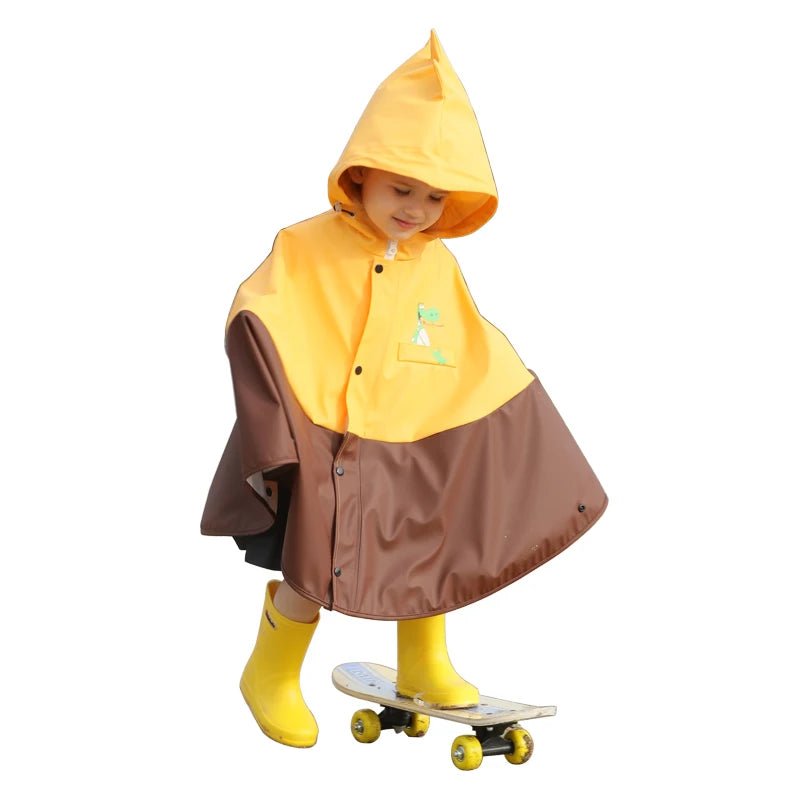 Rainfreem New fashion children's raincoat rain jacket with school thick poncho jacket waterproof for kids - Tatooine Nomad