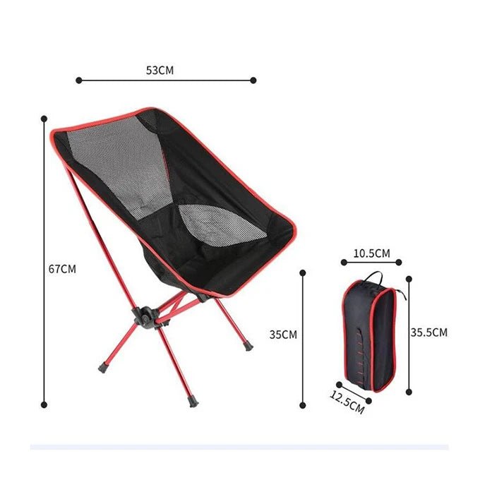 Ultralight Portable Camping Chair,Hot Sell Heavy Duty 150kgs Capacity Beach Chair,Outdoor lightweight Folding moon Chair - Tatooine Nomad