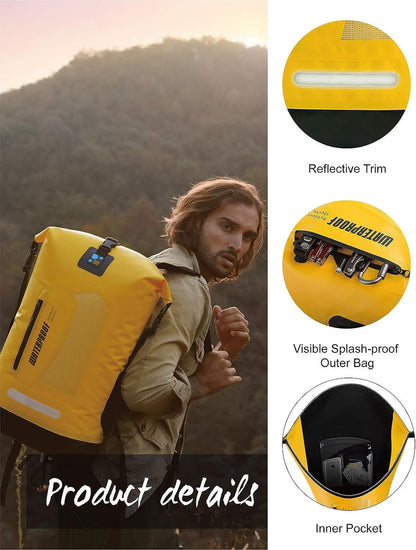 waterproof backpack dry bag 20L/30L/40L for outdoor adventures - Tatooine Nomad