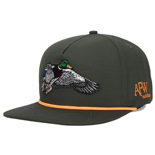 Mallard Drake Ripstop Rope Hat - Adjustable Snapback - Tatooine Nomad