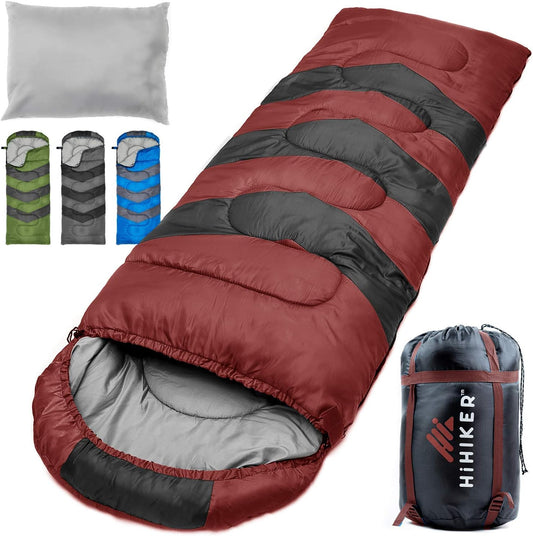 4 Season Compact Sleeping Bag with Travel Pillow - Tatooine Nomad