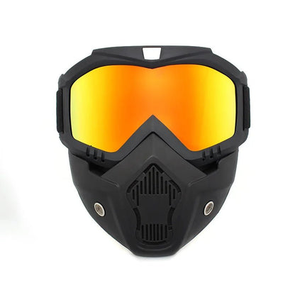 Full Face Bicycle & Paintball Safety Mask with Anti - Fog Lens - Tatooine Nomad