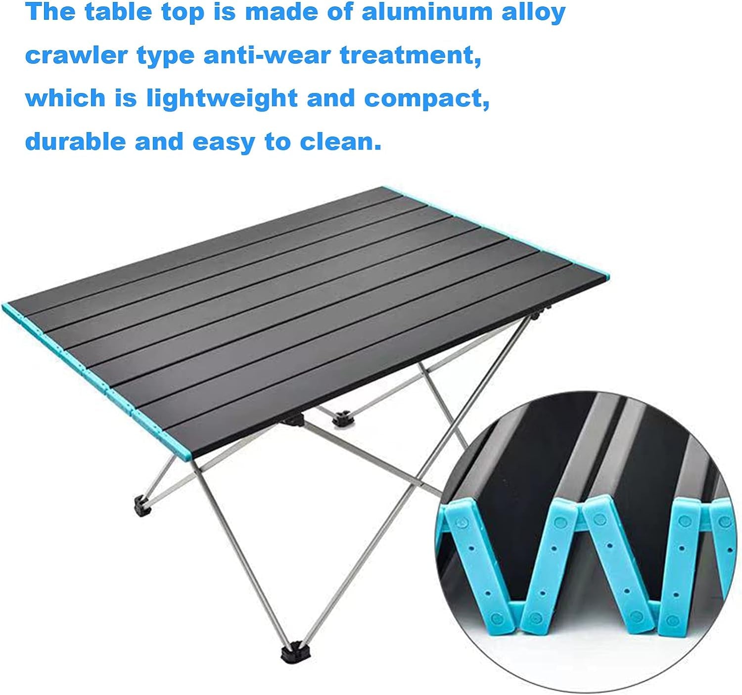  - Portable Camping Table.Outdoor Folding Table.Ultralight Aluminum Camping Table.Beach Table.Suitable for Camping, Picnic, Barbecue, Beach, Fishing, Hiking, Holiday Party, (Small) - Tatooine Nomad