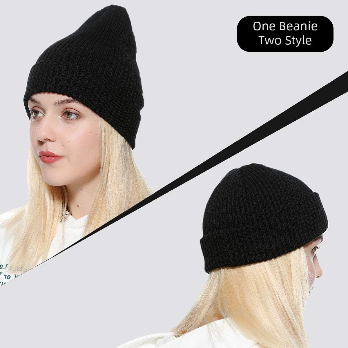 2 - in - 1 Fisherman Beanie & Regular Cuff Knit Cap for All - Tatooine Nomad