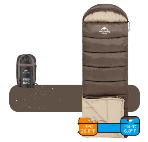 Naturehike U - Series Envelope Sleeping Bag With Hood 0 - Tatooine Nomad