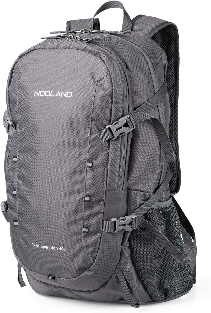 NODLAND 40L Lightweight Foldable Waterproof Backpack for Travel - Tatooine Nomad