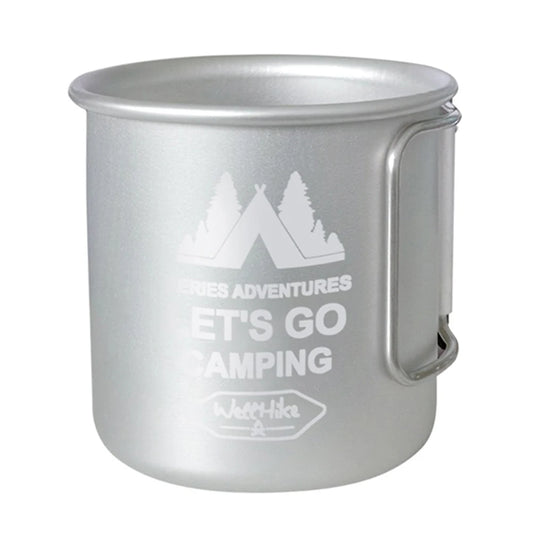 300ML Ultra - Light Aluminium Alloy Camping Mug with Foldable Handle - Tatooine Nomad