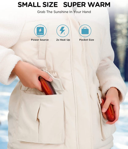 comfytemp rechargeable hand warmers 2 - pack, 9000mAh power bank - Tatooine Nomad