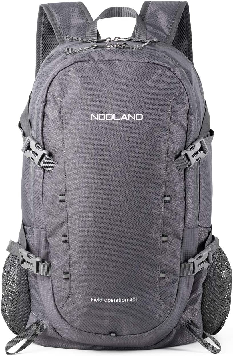 NODLAND 40L Lightweight Foldable Waterproof Backpack for Travel - Tatooine Nomad