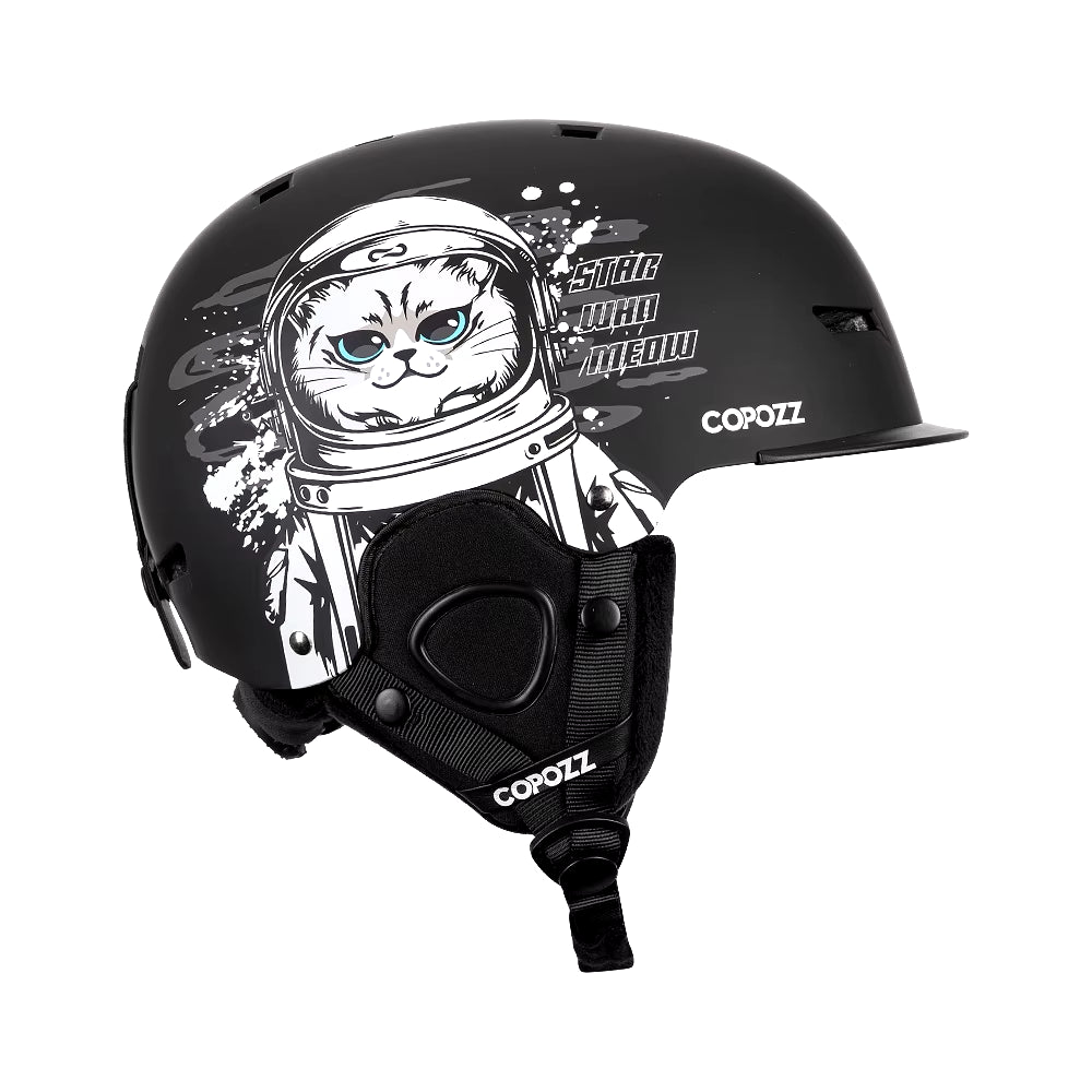 cartoon ski helmet for adults and kids - anti - impact safety gear - Tatooine Nomad